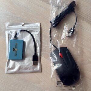 *2-pack Tech Bundle* - Lenovo Mouse & Dock Storm USB Hub